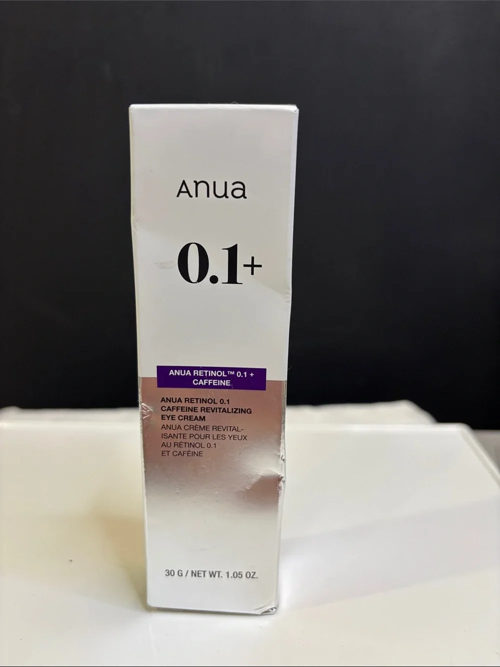 Anua 0.1+ Retinol Caffeine Revitalizing Eye Cream